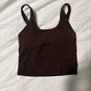 TNACTION™ Scoop Neck Tank — XS — Cocoa Brown